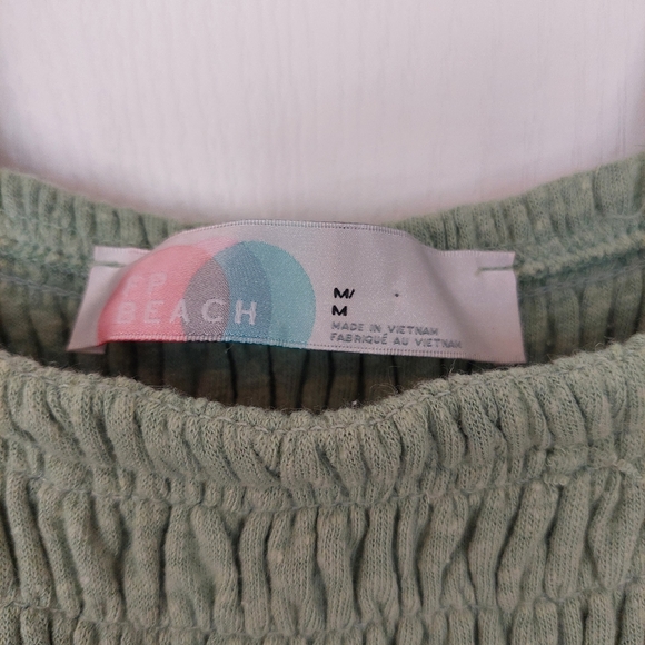 Free People Beach Homecoming Jumper Wide leg Linen Blend Size Meduim - Picture 3 of 7